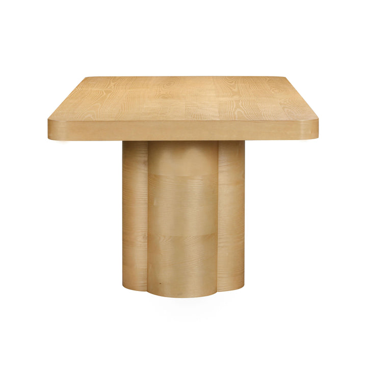 Bambi 90" Natural Ash Rectangular Dining Table