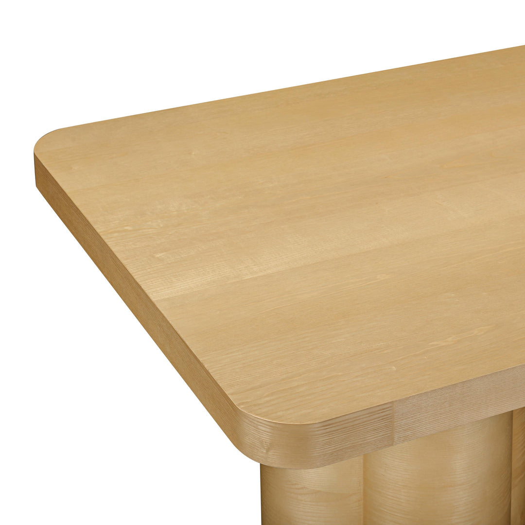 Bambi 90" Natural Ash Rectangular Dining Table