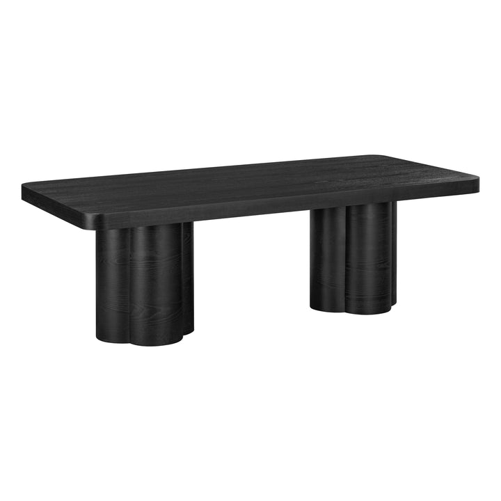 Bambi 90" Black Ash Rectangular Dining Table