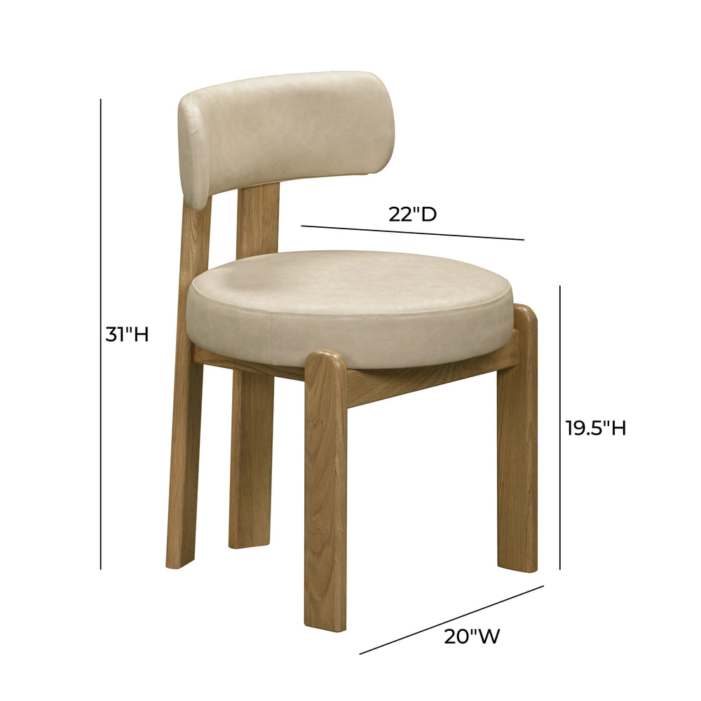 Odessa Performance Vegan Leather Dining Chair