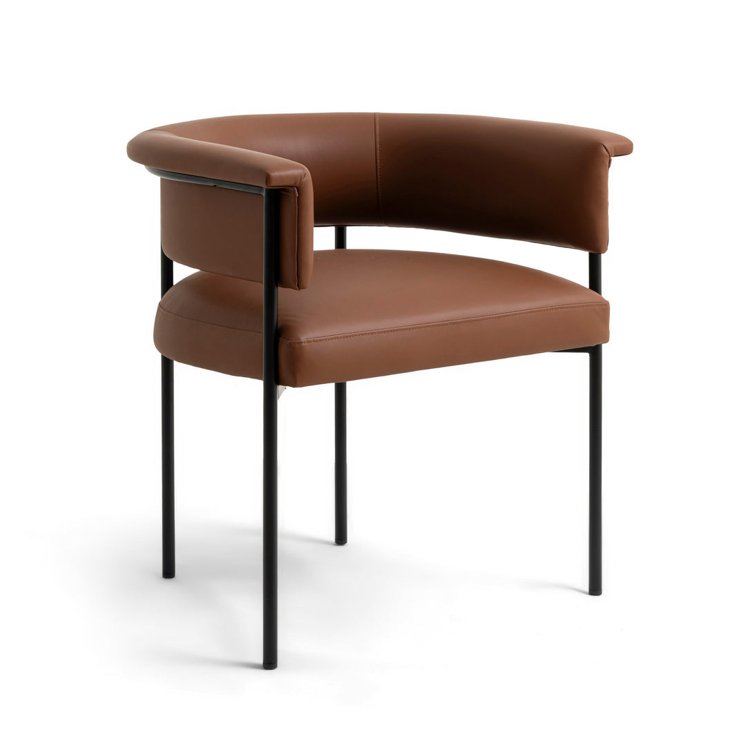 Taylor Brown Performance Vegan Leather Dining Chair