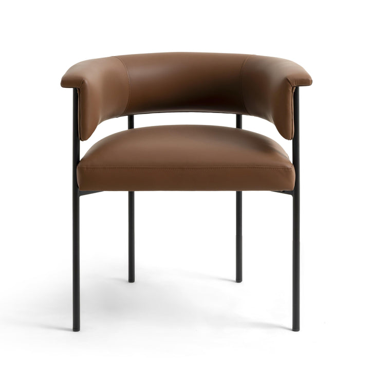 Taylor Brown Performance Vegan Leather Dining Chair