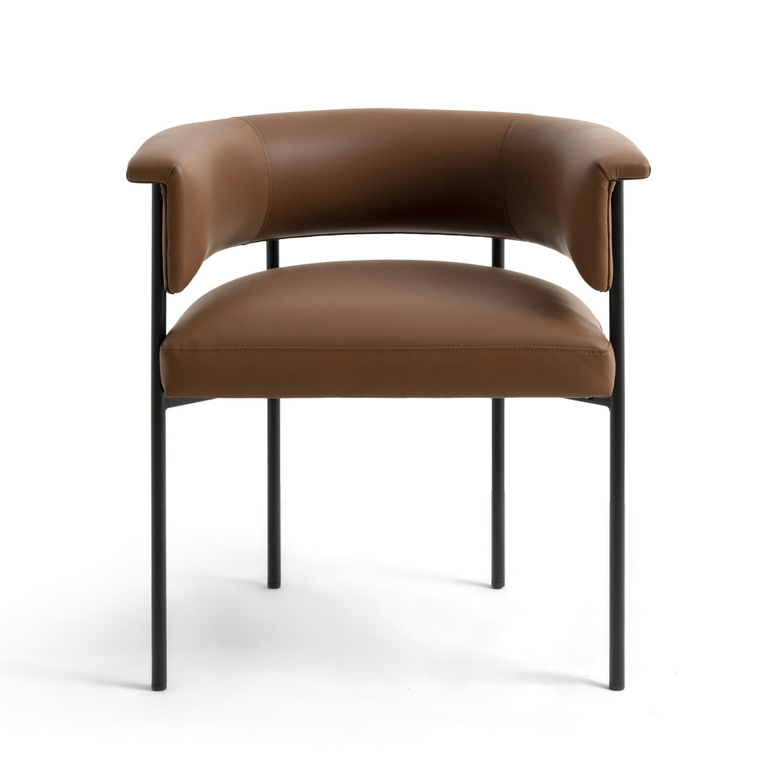 Taylor Brown Performance Vegan Leather Dining Chair