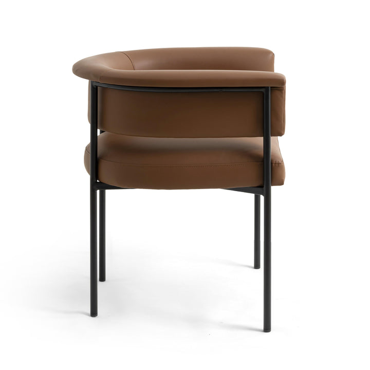 Taylor Brown Performance Vegan Leather Dining Chair