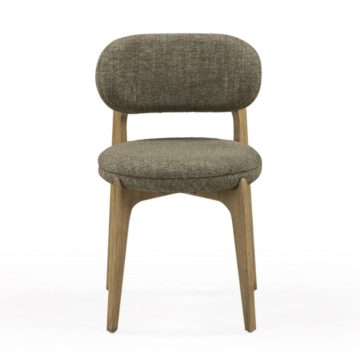 Carnation Forest Green Performance Fabric Dining Chair