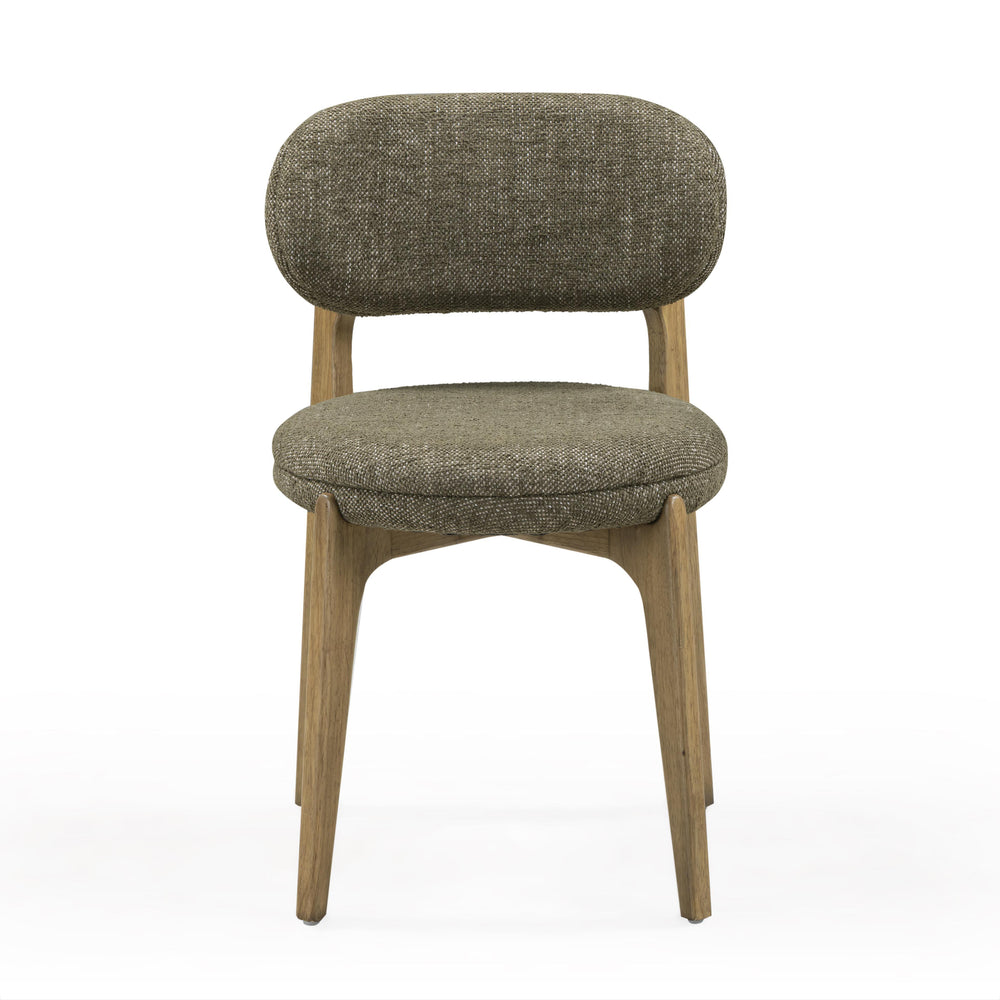 Carnation Forest Green Performance Fabric Dining Chair