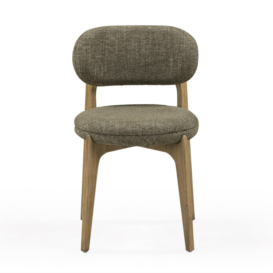 Carnation Forest Green Performance Fabric Dining Chair