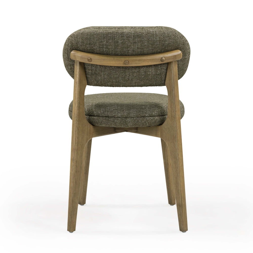 Carnation Forest Green Performance Fabric Dining Chair