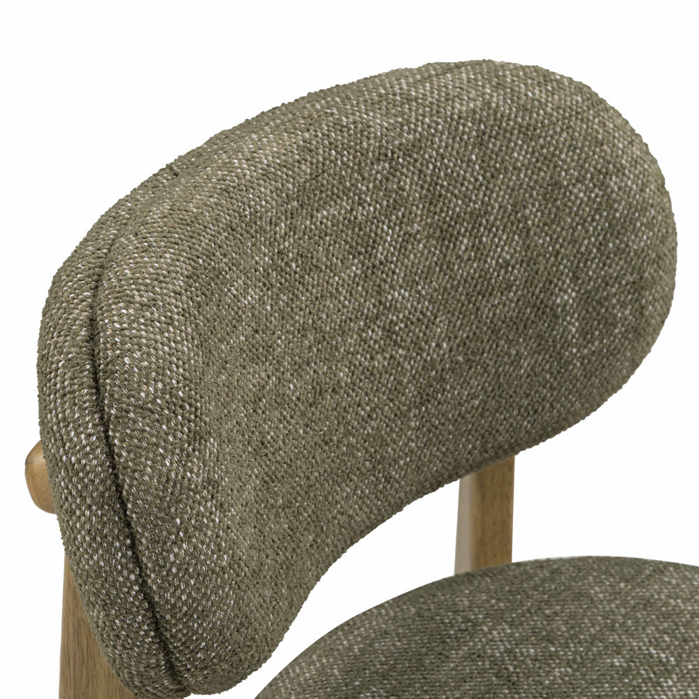 Carnation Forest Green Performance Fabric Dining Chair