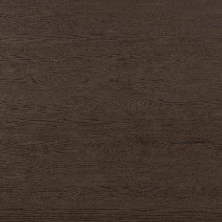 Akola 106" Dark Brown Oak Rectangular Dining Table
