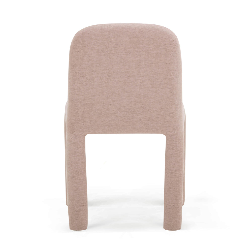 Georgia Light Pink Performance Chenille Dining Chair