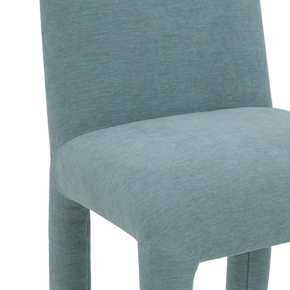 Georgia Light Blue Performance Chenille Dining Chair