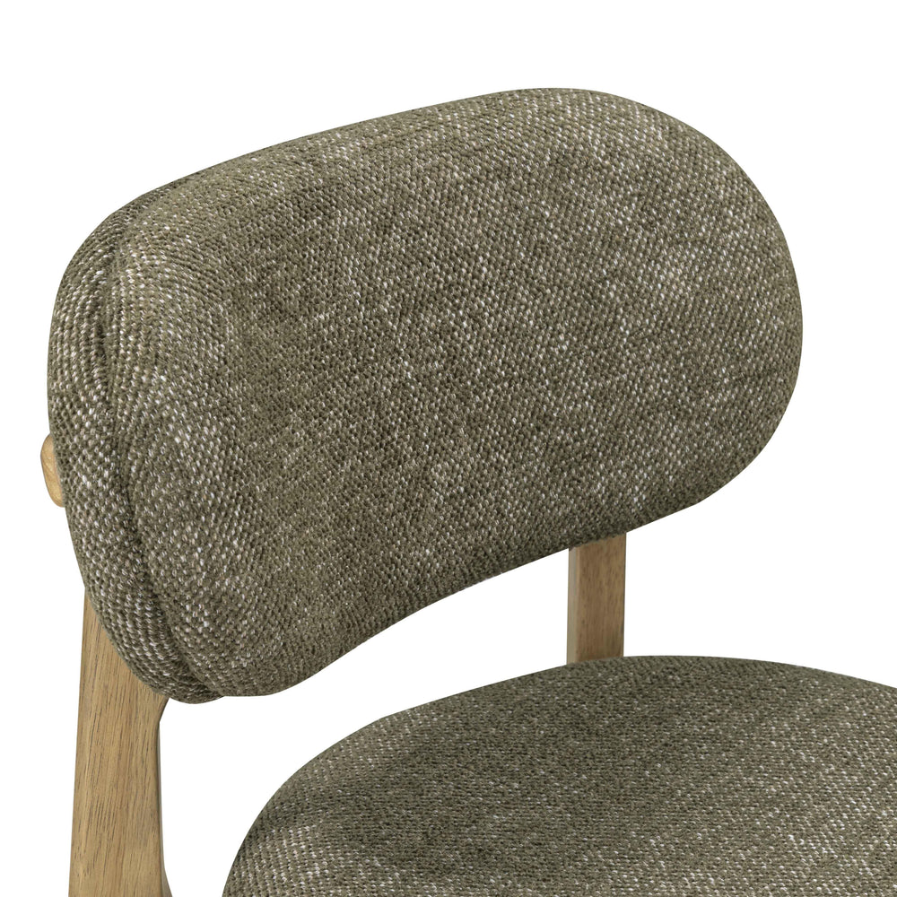 Carnation Forest Green Performance Fabric Counter Stool