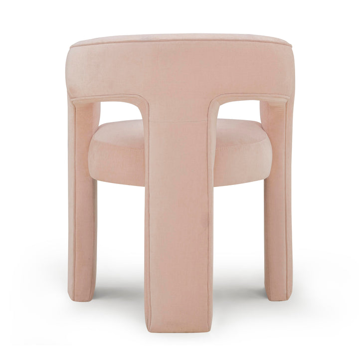 Malone Blush Performance Chenille Dining Chair