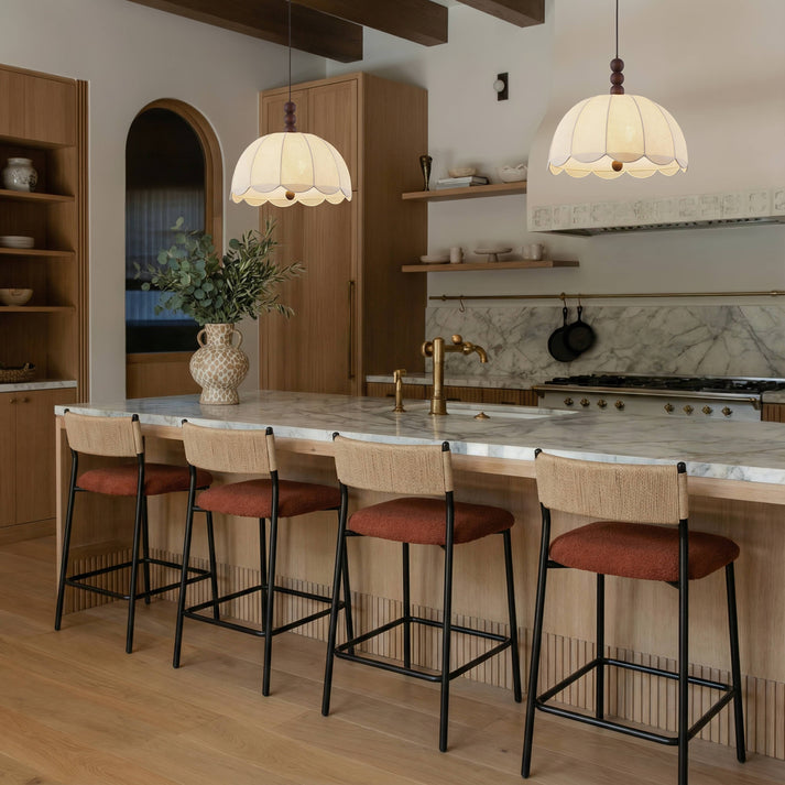 Celine Performance Boucle Bar Stool