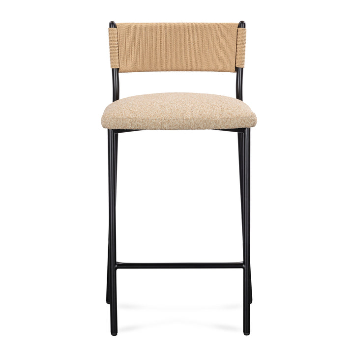 Celine Tan Performance Boucle Bar Stool