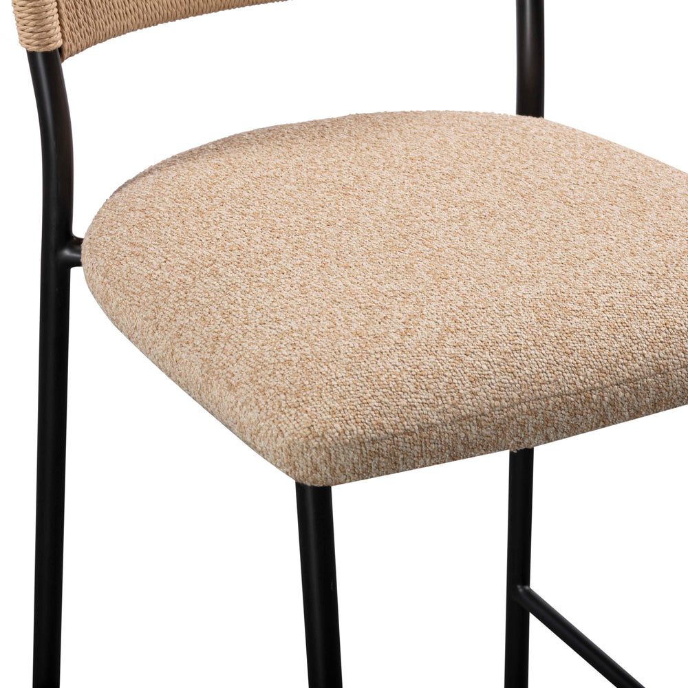 Celine Tan Performance Boucle Bar Stool