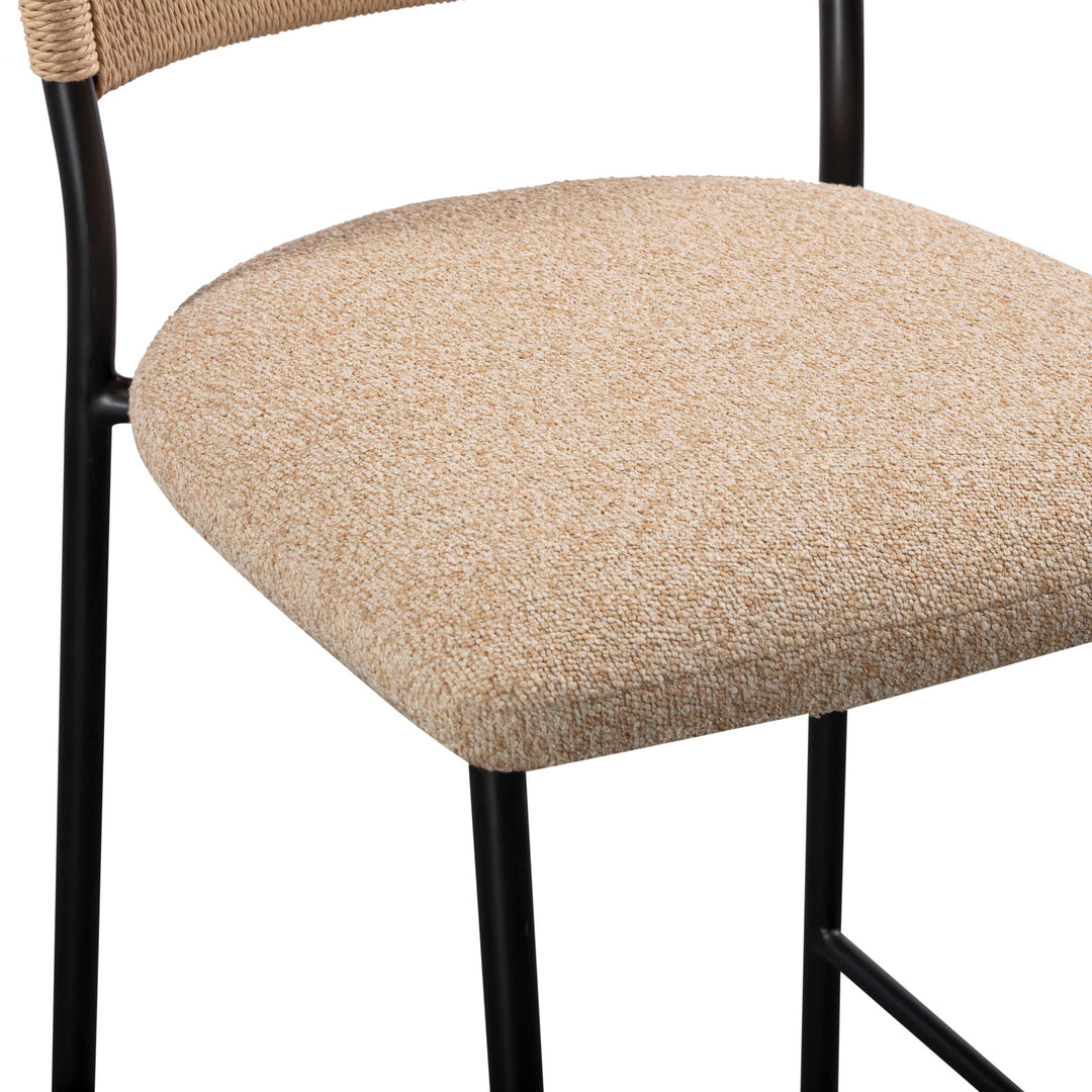 Celine Tan Performance Boucle Bar Stool