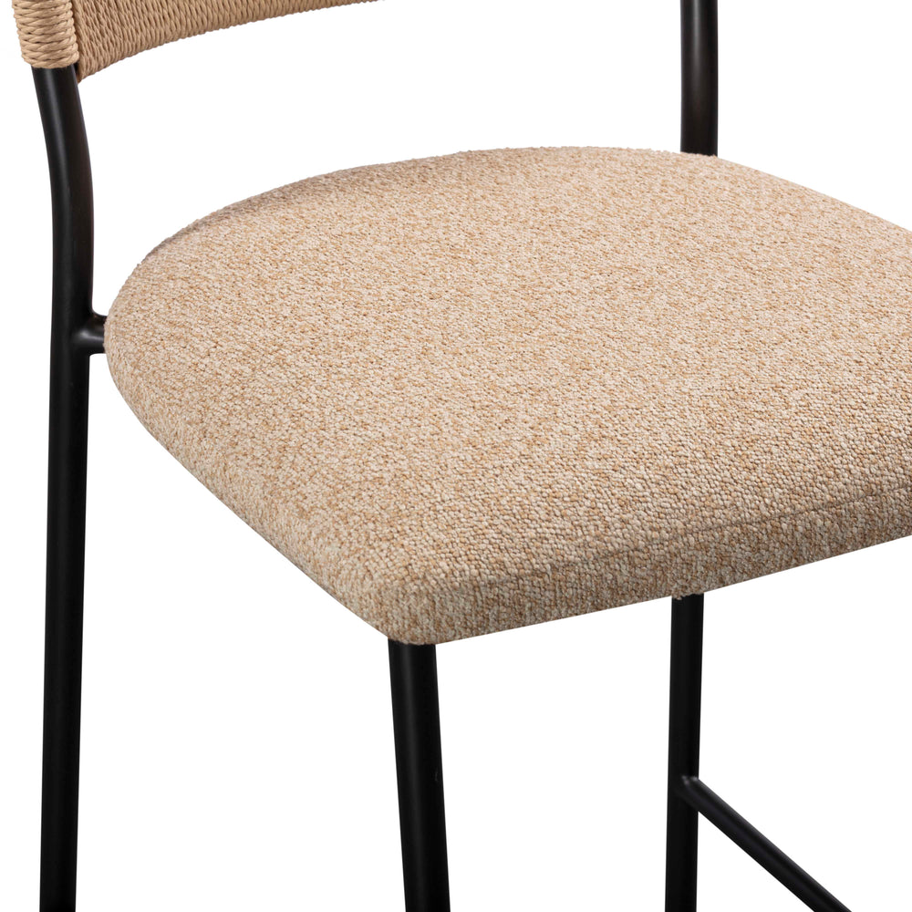 Celine Tan Performance Boucle Counter Stool