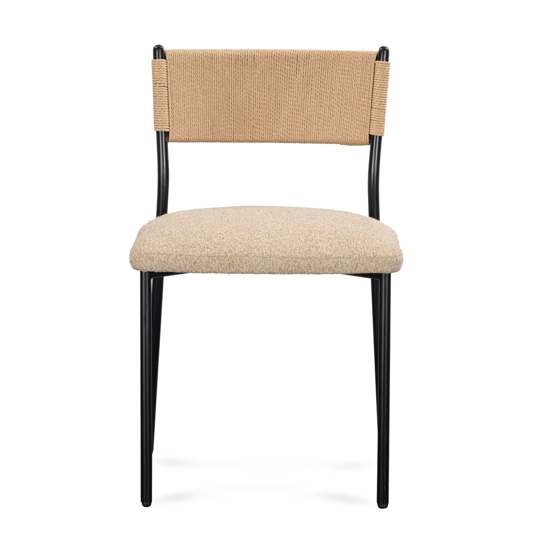 Celine Tan Performance Boucle Dining Chair - Set of 2
