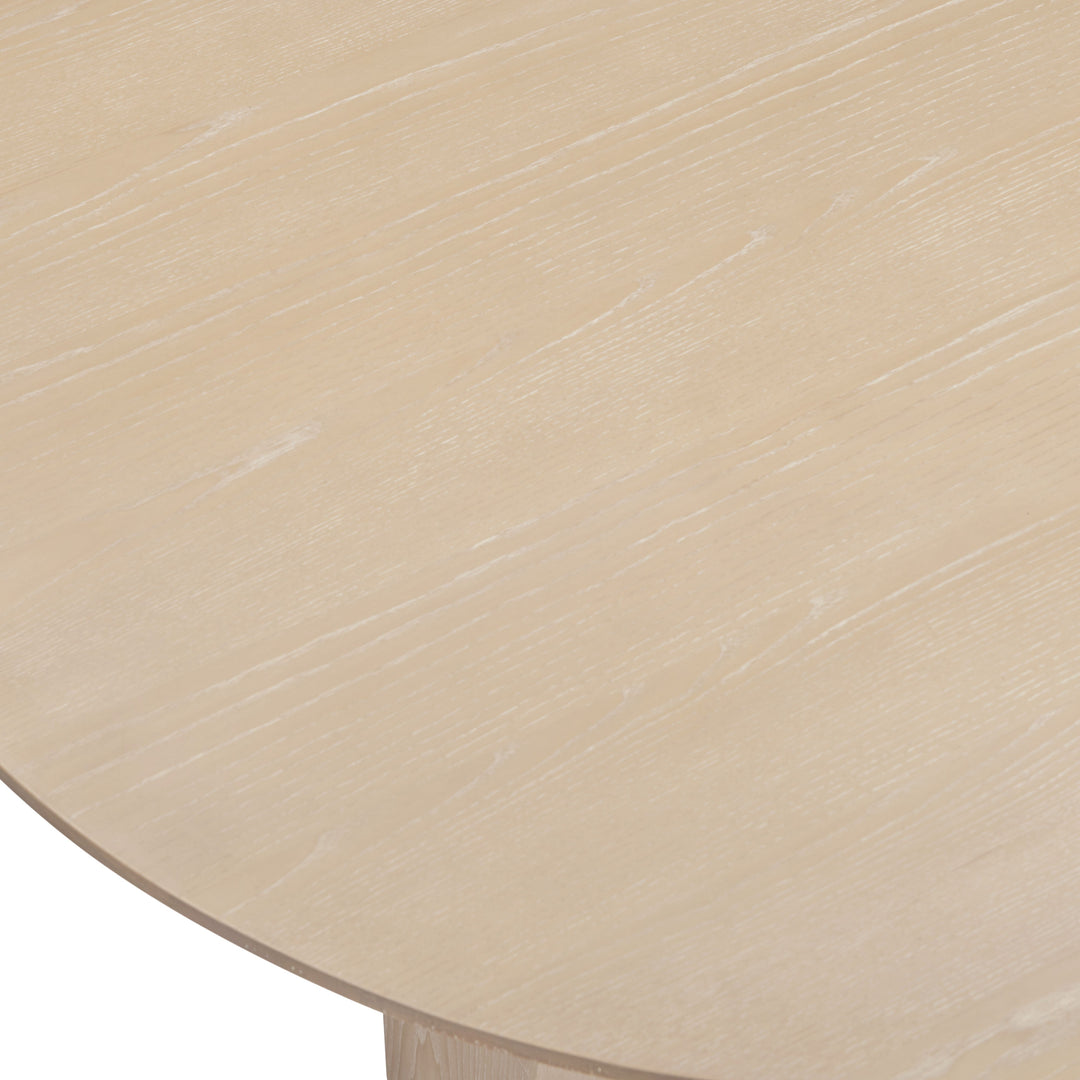 Brocha 48" Driftwood Ash Wood Round Dining Table