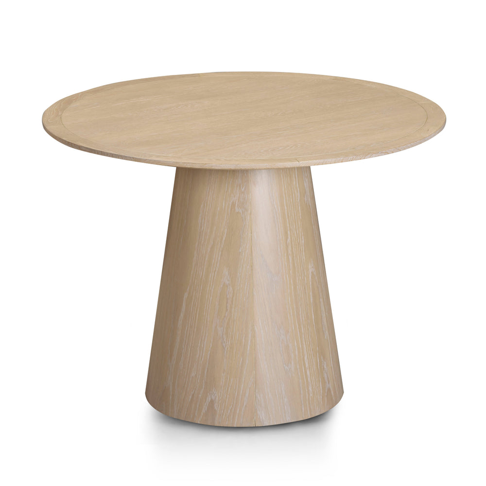 Sahara Round Oak Dining Table (41"-60")