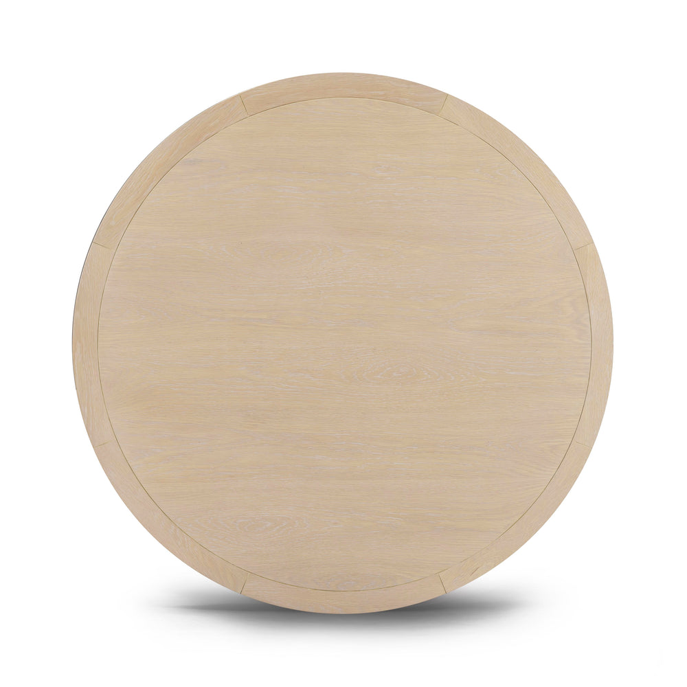 Sahara Round Oak Dining Table (41"-60")