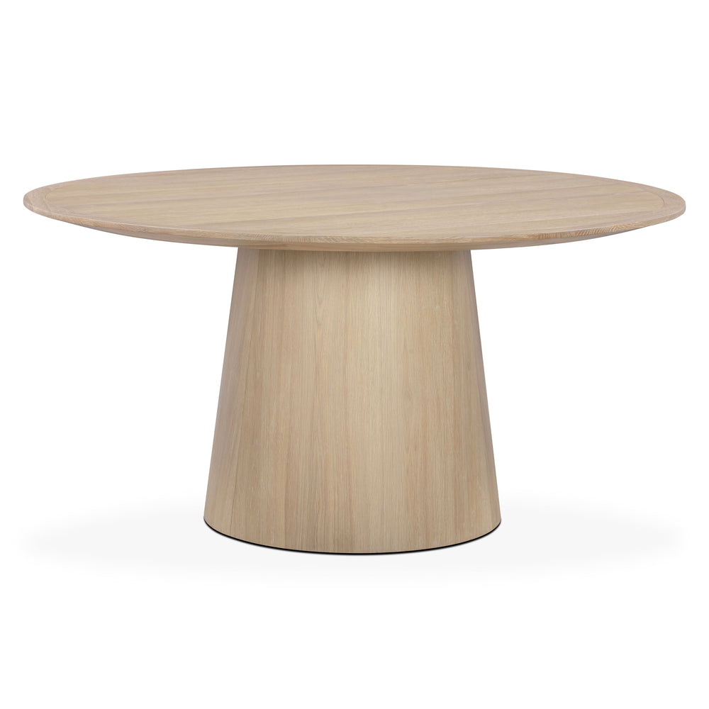 Sahara Round Oak Dining Table (41"-60")