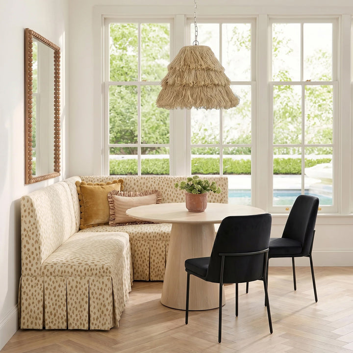 Sydney Black Performance Velvet Dining Chair - Set of 2