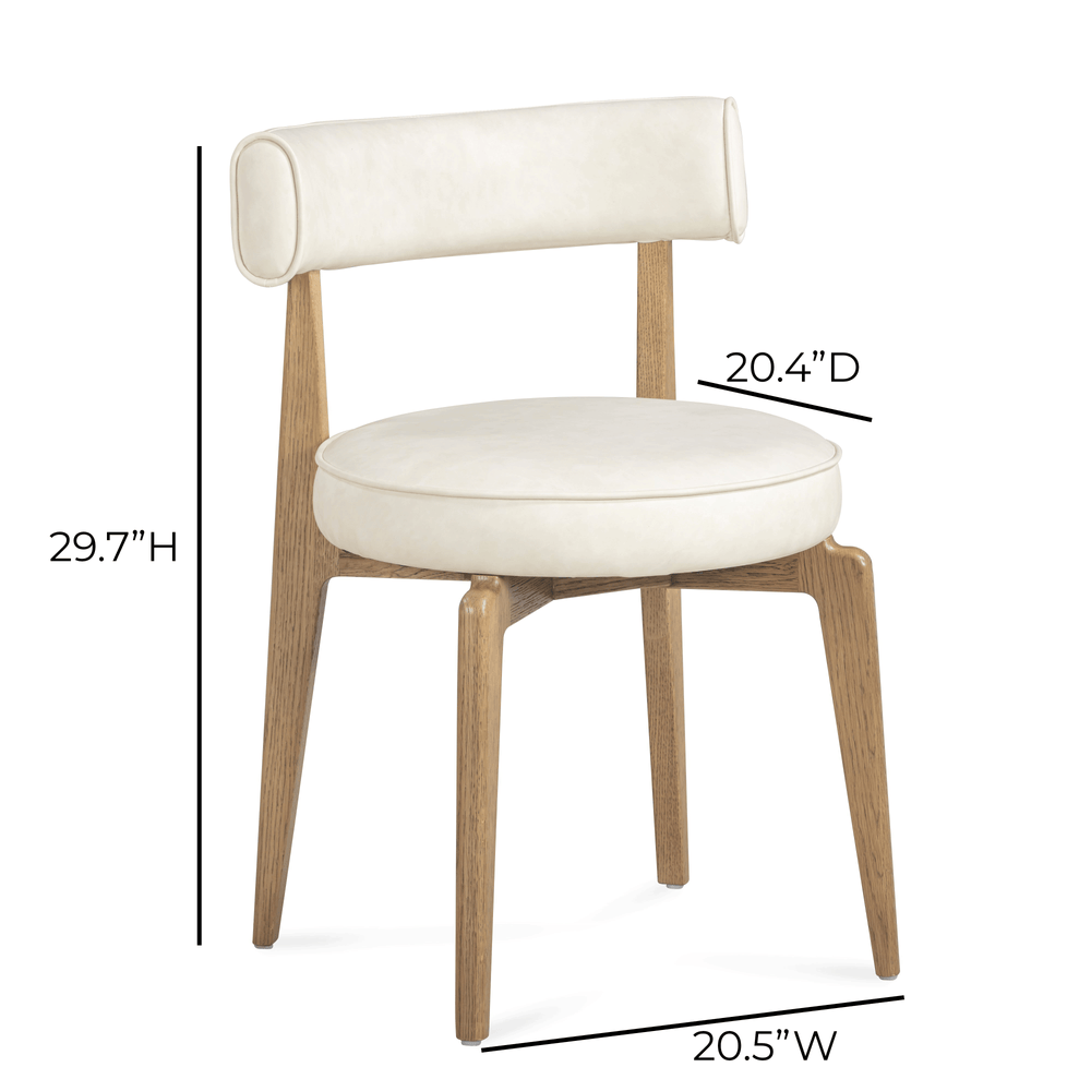 Nikita Performance Vegan Leather Dining Chair
