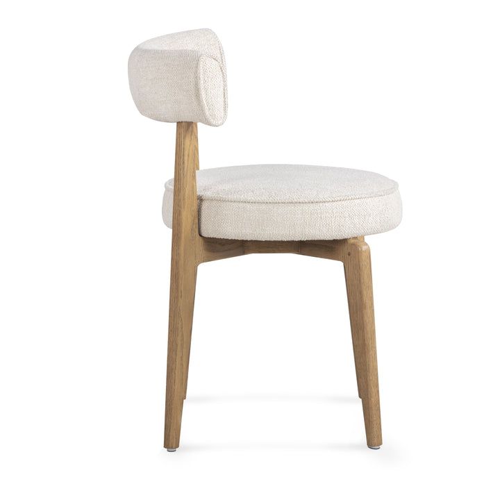 Nikita Cream Performance Fabric Dining Chair