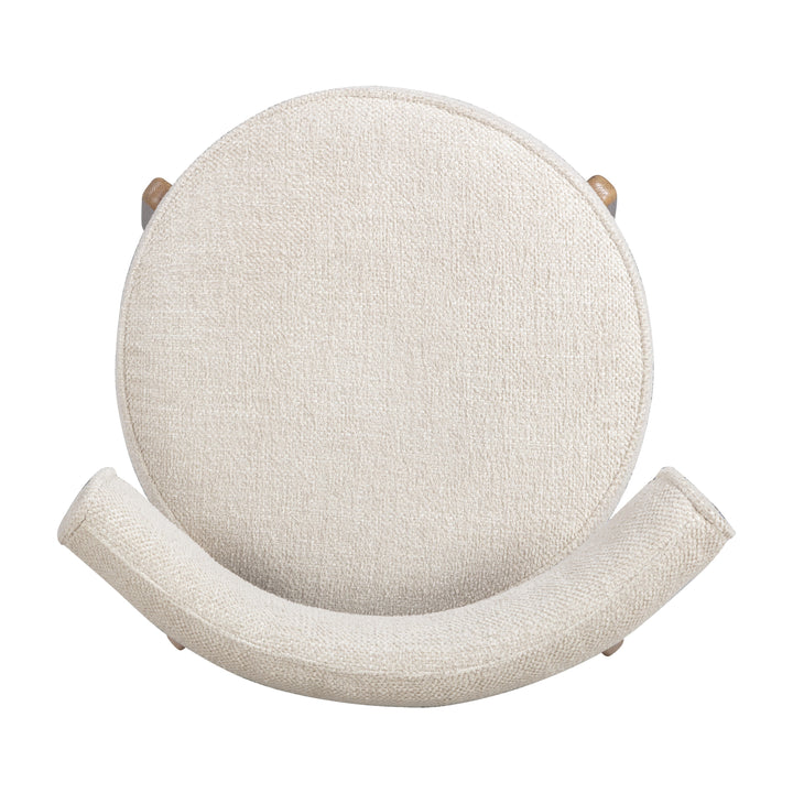 Nikita Cream Performance Fabric Dining Chair