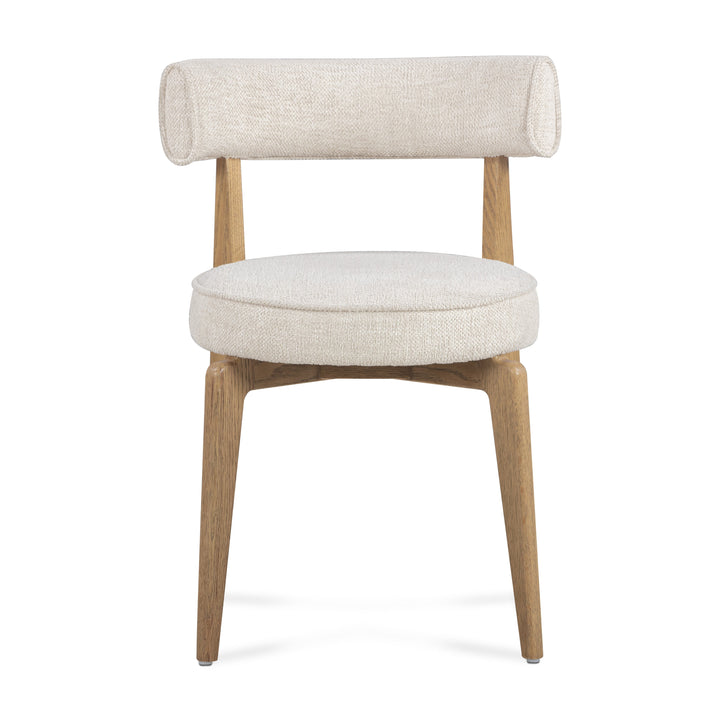 Nikita Cream Performance Fabric Dining Chair