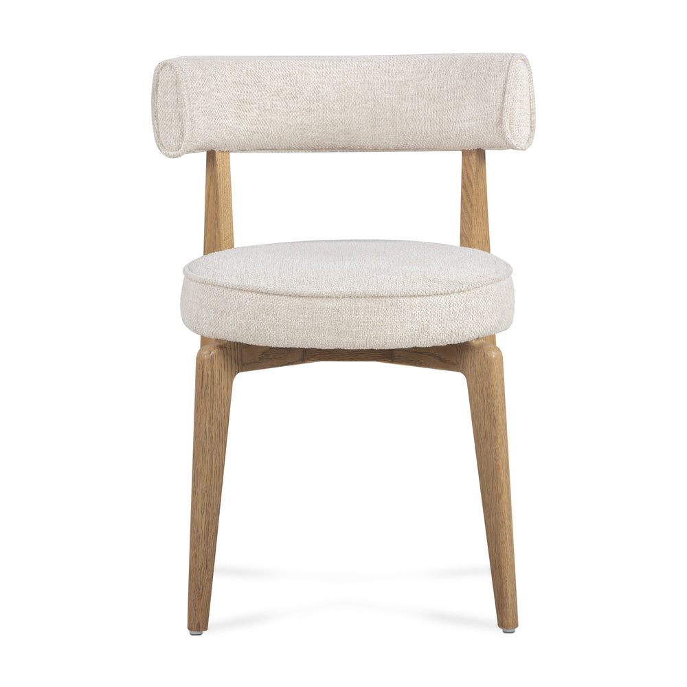 Nikita Cream Performance Fabric Dining Chair