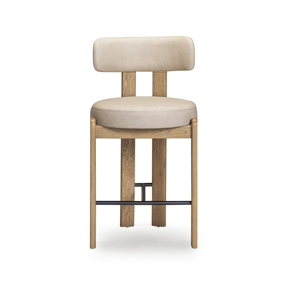 Odessa Performance Vegan Leather Counter Stool