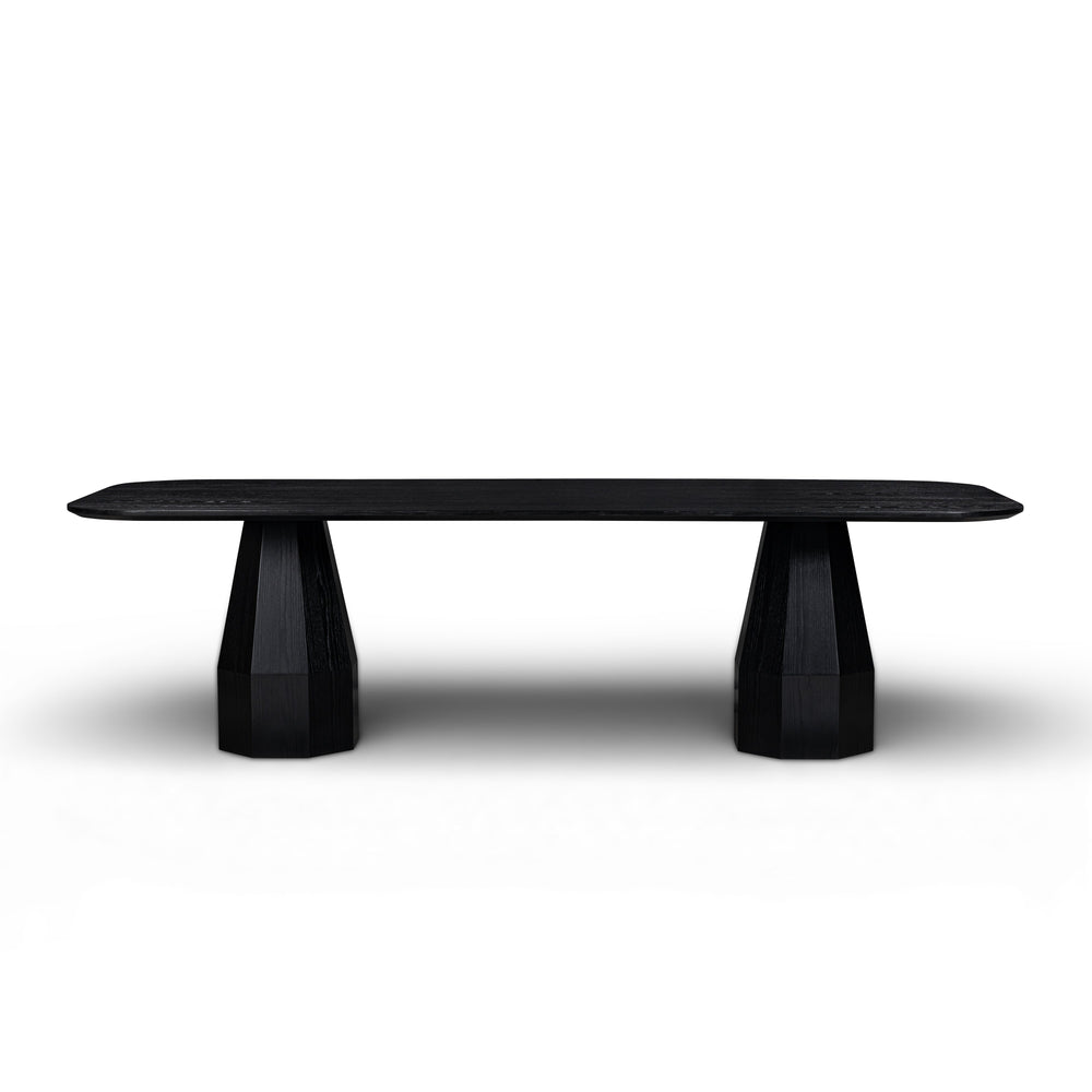 Brocha 106" Ash Wood Rectangular Dining Table