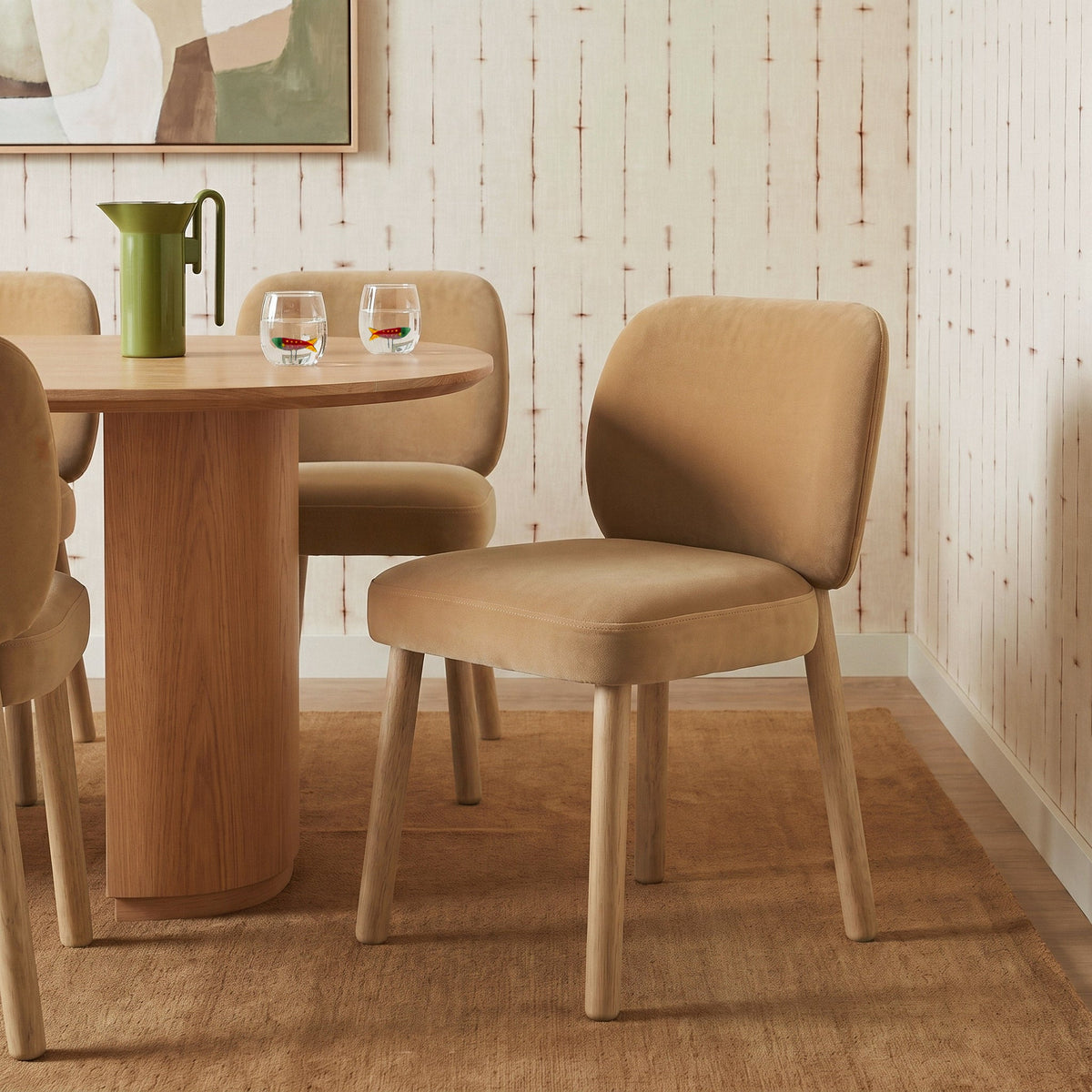 Foxy Performance Fabric Dining Chair