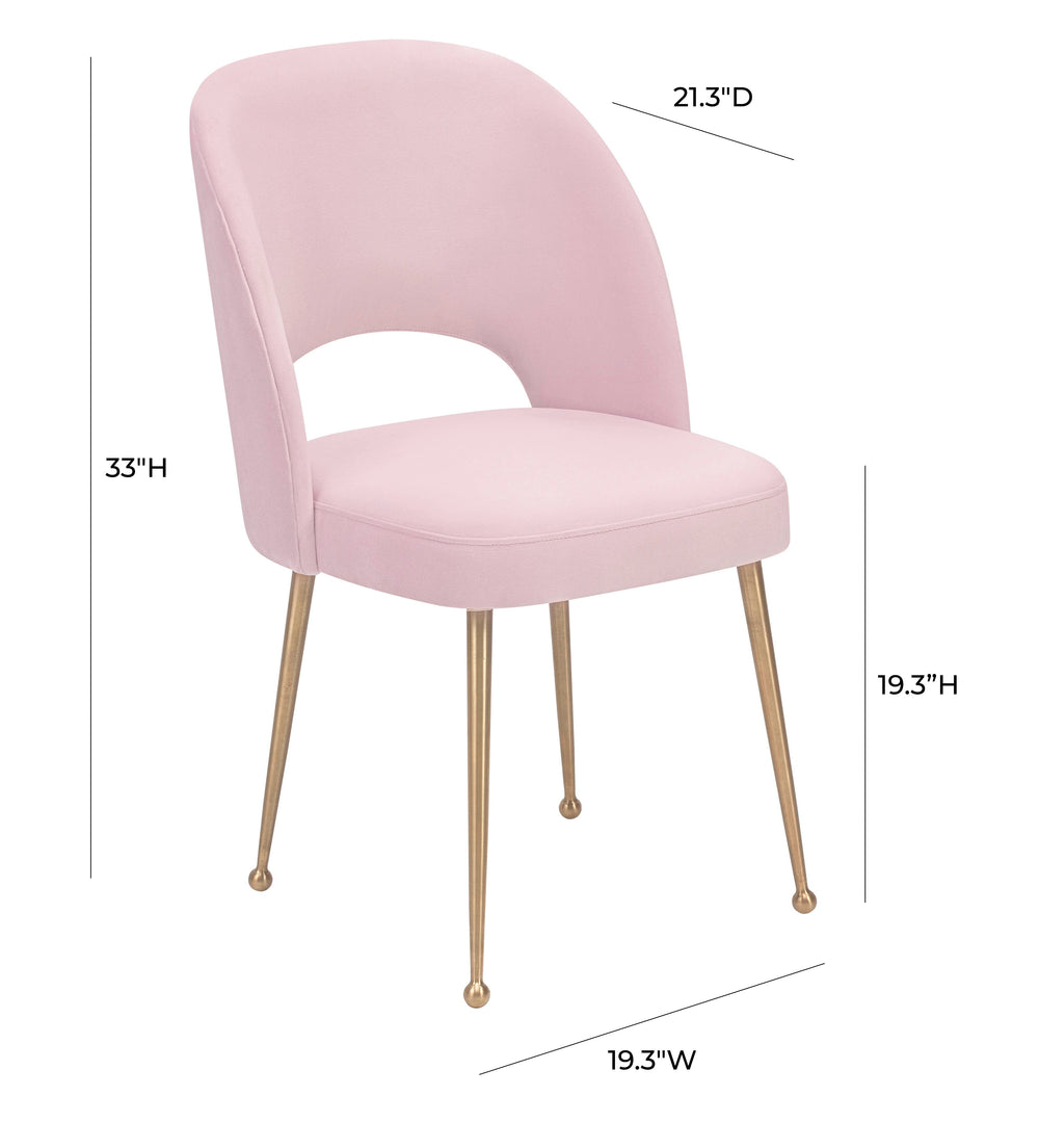 Swell Performance Velvet Dining Chair