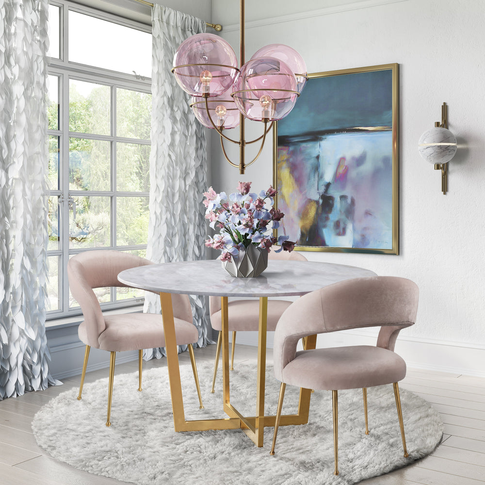 Rocco Performance Velvet Dining Chair