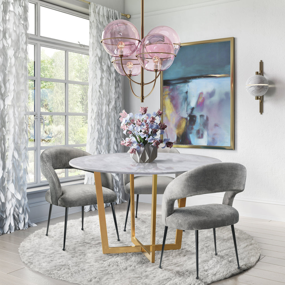 Rocco Performance Velvet Dining Chair