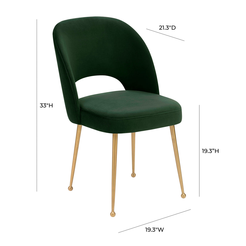 Swell Performance Velvet Dining Chair