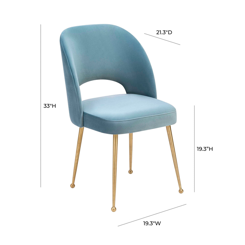 Swell Performance Velvet Dining Chair