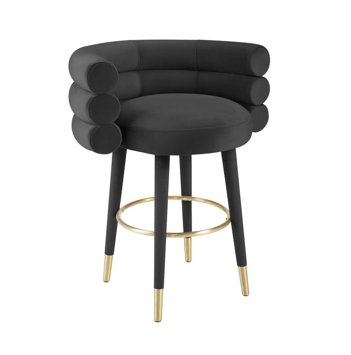 Betty Performance Velvet Stool