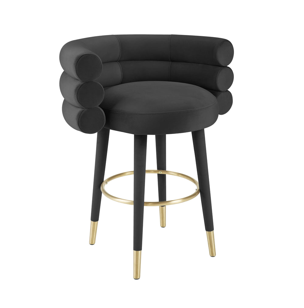 Betty Performance Velvet Stool