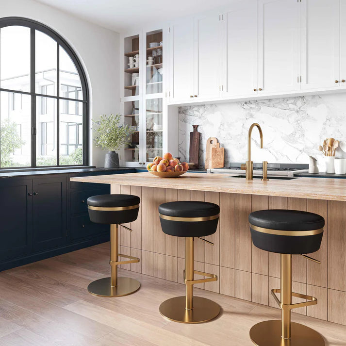 Astro Performance Vegan Leather Adjustable Stool