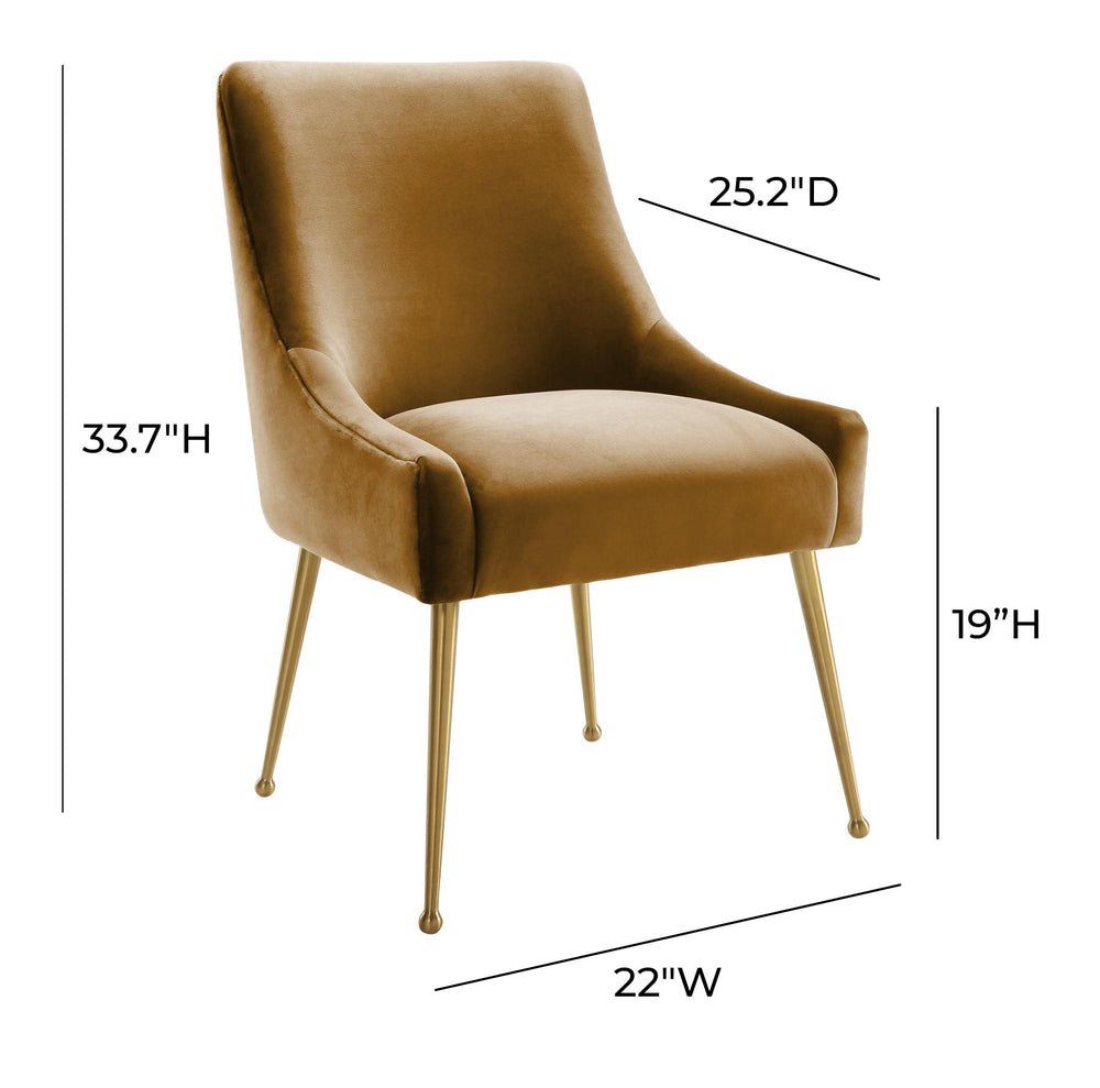 Beatrix Performance Velvet Dining Chair