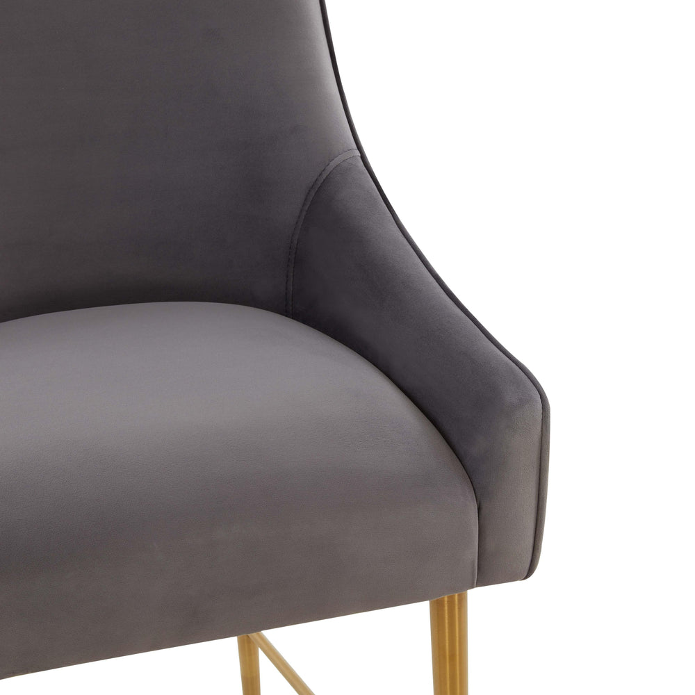 Beatrix Performance Velvet Stool