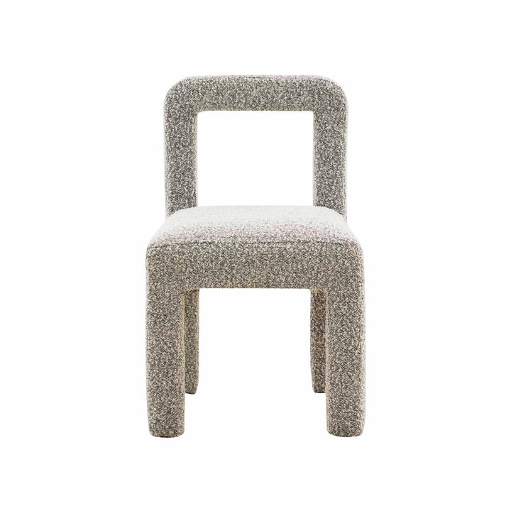 Hazel Grey Performance Boucle Dining Chair