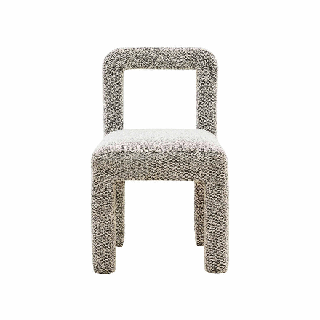 Hazel Grey Performance Boucle Dining Chair