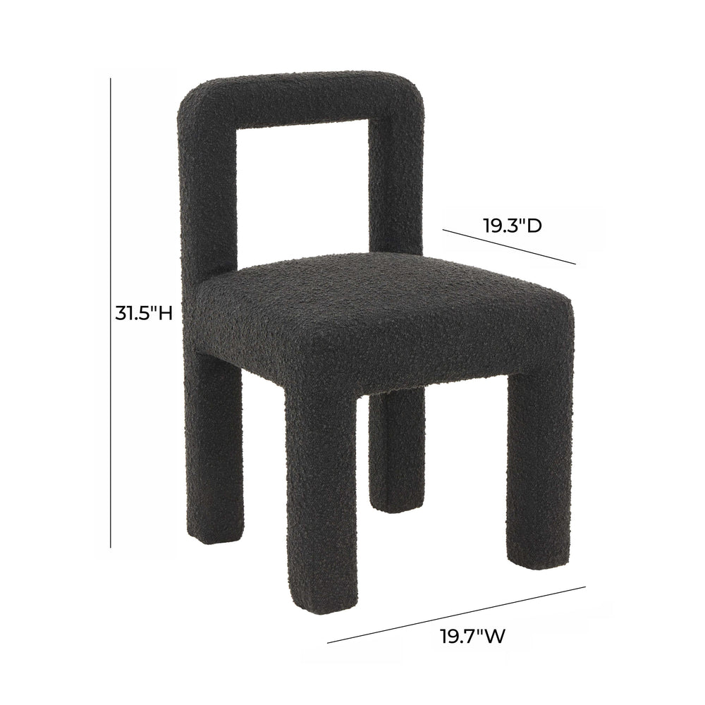 Hazel Performance Boucle Dining Chair